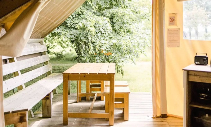 Chauche Maison | Lodge 21m² (sans sanitaires privatifs) 4 à 5 personnes - 4 pers. inclus dans le tarif