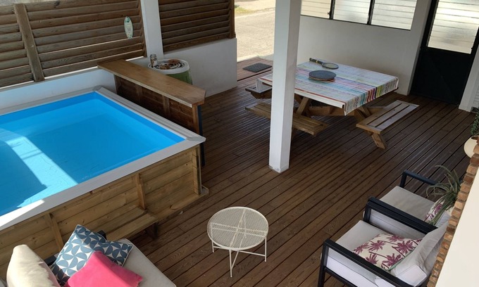 Le Marin Appartement | Lodge Goyavier proche des plages du sud de l'île