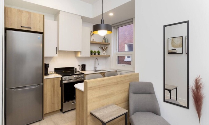 Rimouski-Neigette Appartement | Loft 203 | Toit-terrasse | Centre-ville