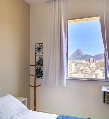 Catete Appartement | Loft com vista pro Pão de Açúcar! A/C, Wi-Fi, TV