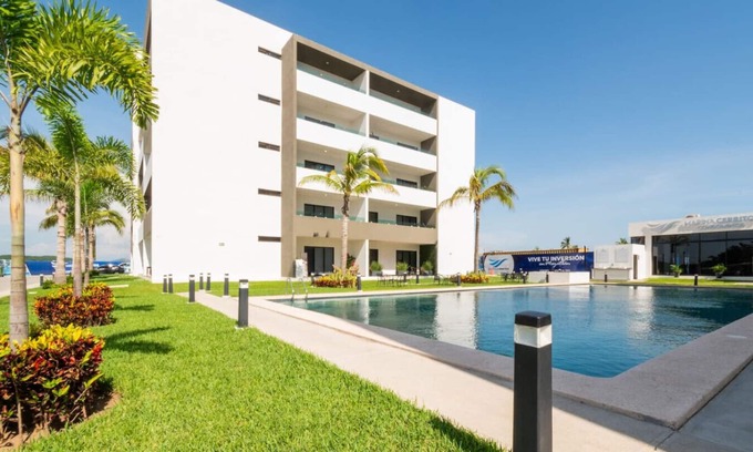 Villa Marina Appartement | Loft for 4 people with pool