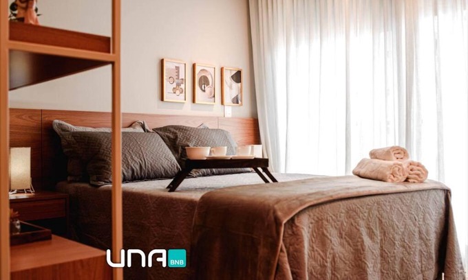 Sao Goncalo Appartement | Loft impecável no Parque Una com vaga de garagem