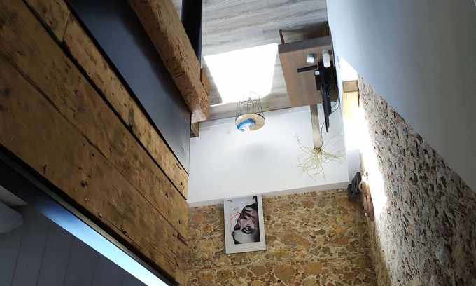 Baixas Appartement | Loft dans une ancienne grange