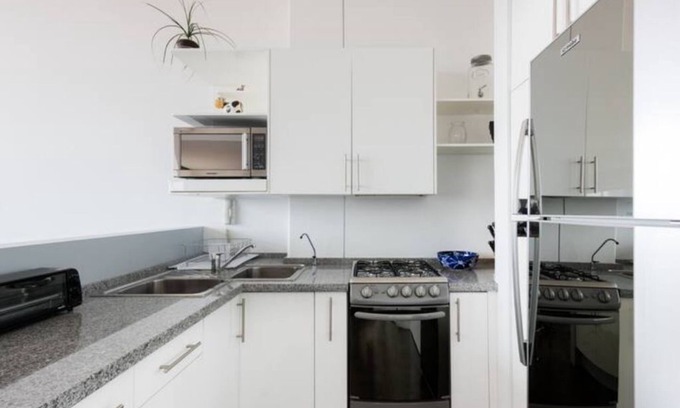 Escandon Copropriété | Loft in fifth floor with great views to green and the city and a roof garden too
