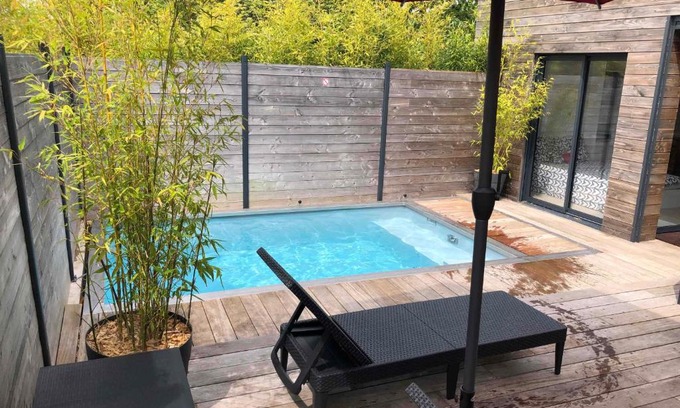 Bruz Maison | Loft privatisé avec spa XXL et piscine chauffée
