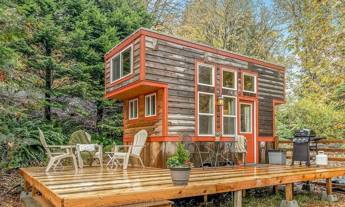 Sherwood Cabine | Nouvelle petite maison près des vignobles et du sud-ouest de Portland