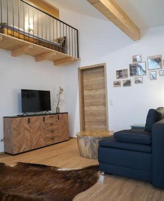 Flintsbach A. Inn Appartement | Loftwohnung Kaiserblick im Inntal - 83 qm - zentral & ruhig