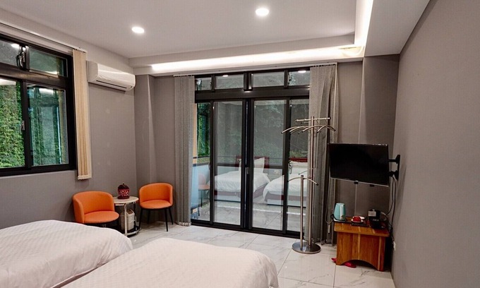 Fuxing District Lit Et Petit-Déjeuner | LofuSky B&B