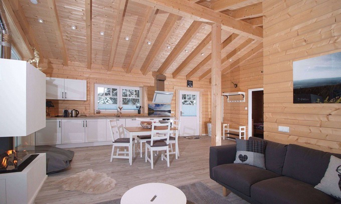 Clausthal-Zellerfeld Maison | Log cabin by the lake with sauna and fireplace in the middle of the Harz mountains and forests