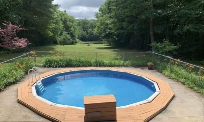 Milton Maison | log cabin private stocked pond pool