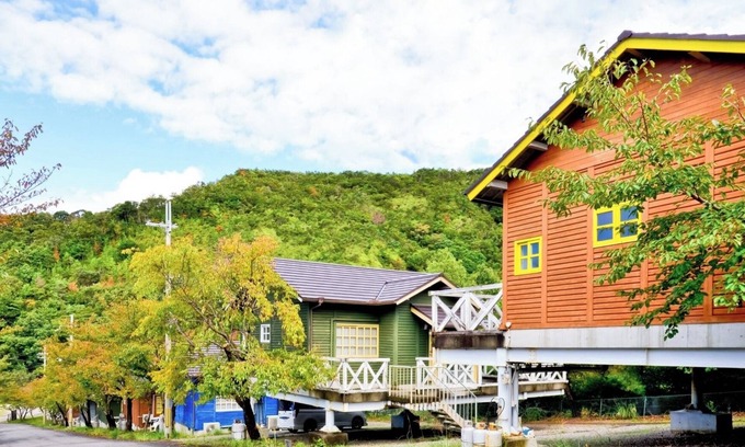 Yuasa Hôtel | Log cottage for 4 people Fully equipped and pet/Aridagun Wakayama