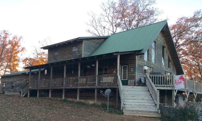 Nevada Maison | Connexion Sided Accueil Sur 60 acres dans Southwest Missouri