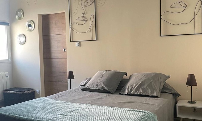Cornas Lit Et Petit-Déjeuner | Logement 40m2 aux pieds des vignes de Cornas attenant à la maison principale