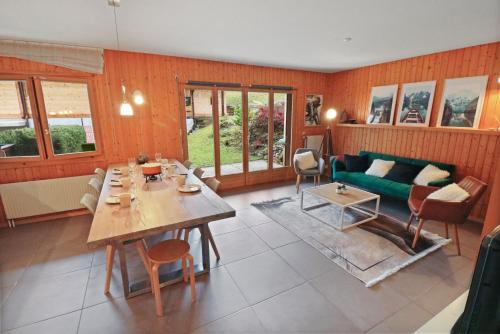 Val d'Illiez Appartement | Logement spacieux au coeur du Val d'Illiez