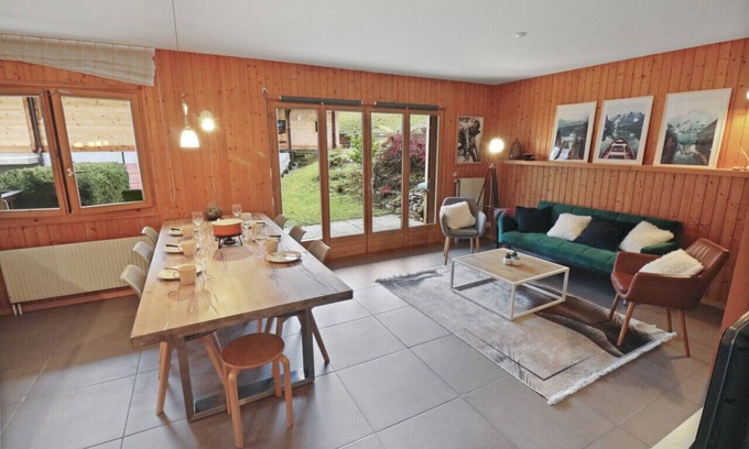 Val d'Illiez Appartement | Logement spacieux au coeur du Val d'Illiez