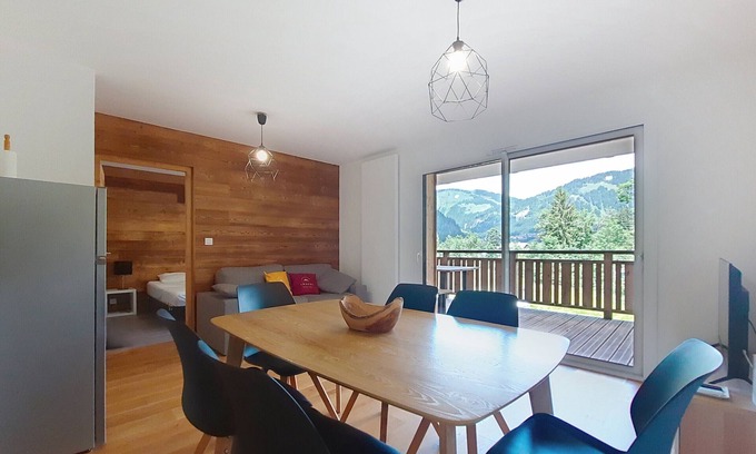 Chatel Appartement | Loges de Célestin LTB103 NATURE & MOUNTAIN 4 Pers