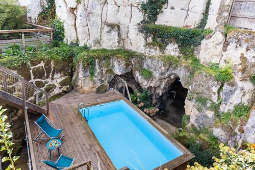 Chenehutte-Treves-Cunault Maison | Logis Escale - Grand Gite - Piscine