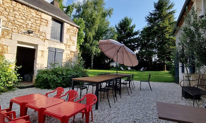 Crezancy-en-Sancerre Autre | Gite Longère156m² 4* 8-11P 8 lits piscine chauffée partagée Vignoble Sancerre 18