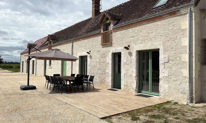 Chemery Villa | Longére rénovée, 1h30/Paris, 20 min de Beauval