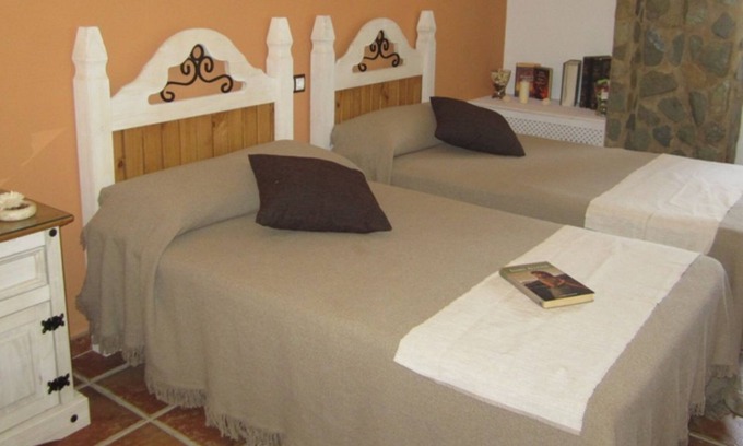 Fuentes de Leon Maison | Hébergement Rural Los Molinos - Maison en pierre