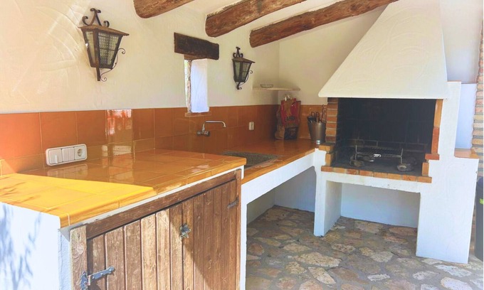 Costa Dorada Maison | Bungalow à 250m de la mer dans la pinède ombragée, loin des foules de touristes