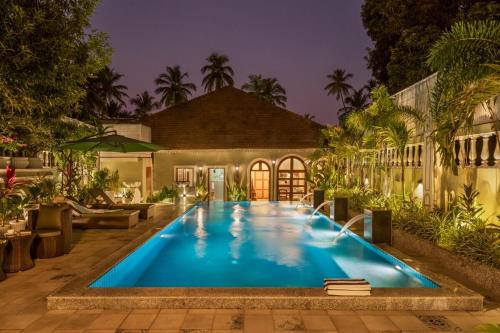 Saligao Villa | LostTraveller 3BHK Villa with a view Private Pool in Saligao LT347