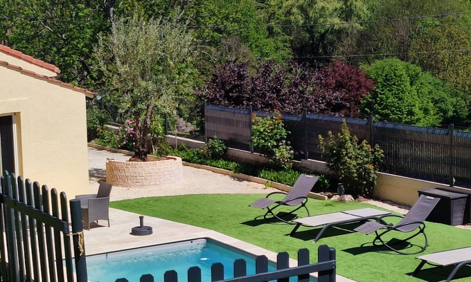 Gourdon Maison | Lot: My Little House, its swimming pool and its garden