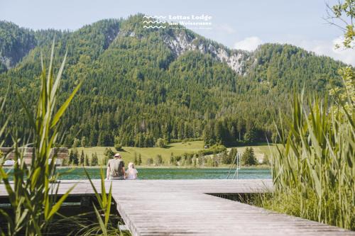 Weissensee Appartement | Lottas Lodge am Weissensee - Exklusive Ferienwohnung mit privatem Seezugang