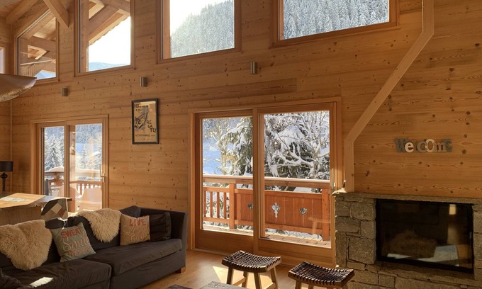 Chatel Chalet De Ski | Loutsa Chalet Haut Standing avec jacuzzi à Châtel
