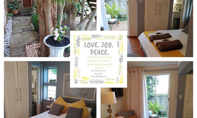 Groenkloof Appartement | Love Joy Peace Cottage