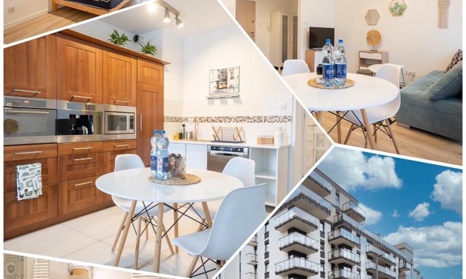 Lodz Appartement | Love Live Łódź z ogrodem, Parking, Grill