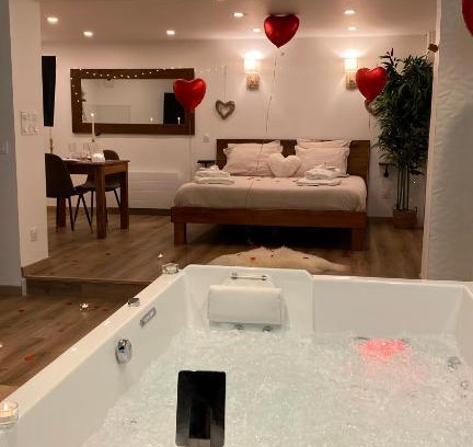 Charleville-Mezieres Appartement | Love room Unique - Sauna/Jacuzzi
