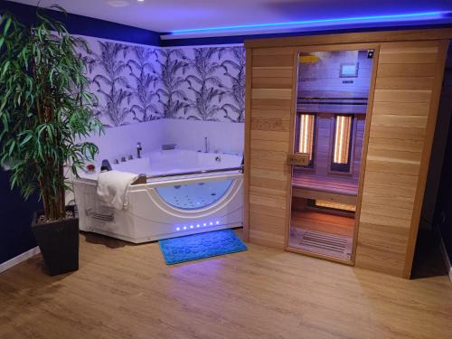 Criquebeuf-sur-Seine Chalet De Ski | Love Story Chalet avec jacuzzi et sauna