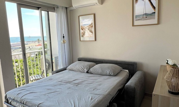 La Grande-Motte Appartement | Lovely 3,4-person studio, a stone's throw from the beach