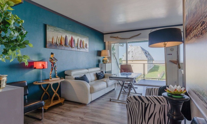 Le Home Appartement | Confortable appartement pour 4 personnes avec WIFI, TV et balcon