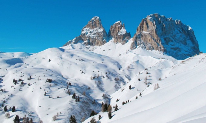 San Giovanni di Fassa Appartement | Confortable appartement pour 7 personnes avec WIFI, TV, balcon, animaux admis et parking