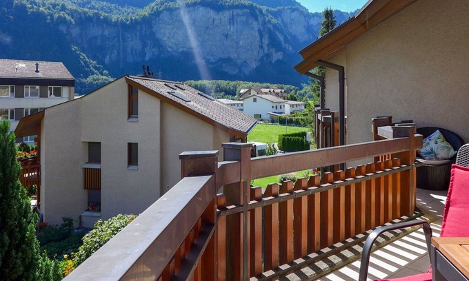 Martisberg Appartement | Lovely apartment for 4 people with WIFI, TV, balcony, pets allowed, panoramic view and parking