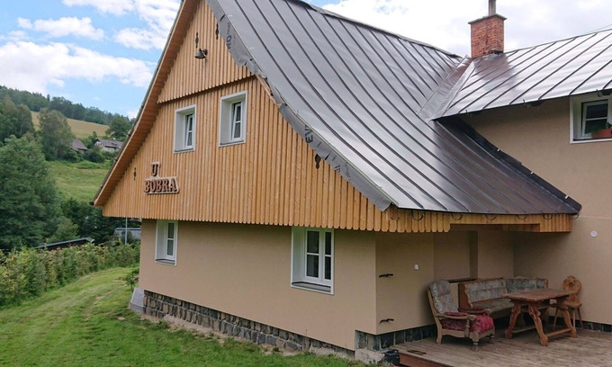 Rokytnice nad Jizerou Villa | Joli appartement dans une maison de vacances avec WIFI, TV, patio, vue panoramique, parking