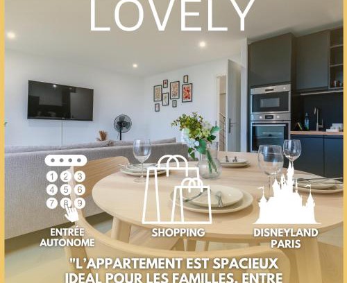 Vaires-sur-Marne Appartement | Lovely appartement proche Disney