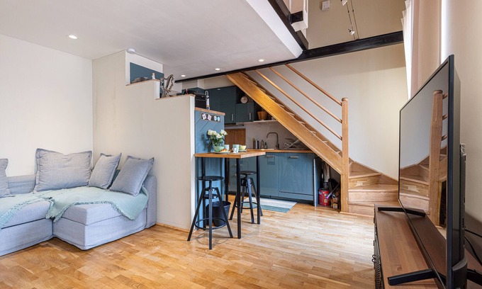 Le Piol Appartement | JOLI DUPLEX QUARTIER GAMBETTA/GROSSO AIR-CON/PARKING