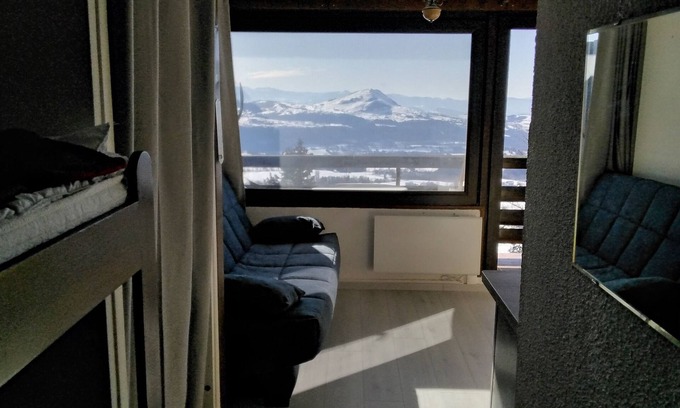 Saint-Michel-de-Chaillol Appartement | Joli studio vue montagnes