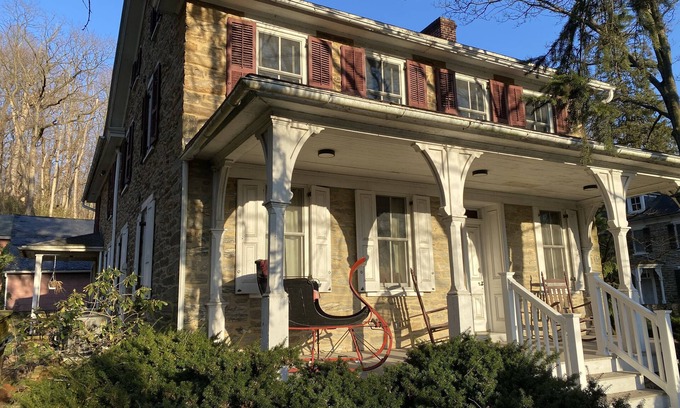 Strasburg Maison | Lovely Historic Home in Strasburg with 5 Bedrooms & Huge 3rd Floor Suite
