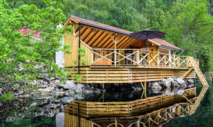 Kviteseid Maison | Belle maison à Vråliosen avec sauna