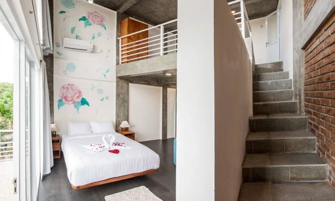 Munggu Hôtel | Bel espace loft avec chambre pour quatre personnes Unité # 3
