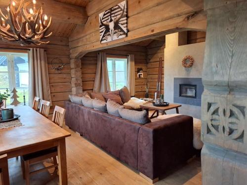 B Maison | Lovely log cabin at Lifjell