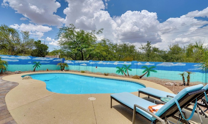 Copper Creek Cottage | Lovely Tucson Home w/ Pool & Mountain Views
