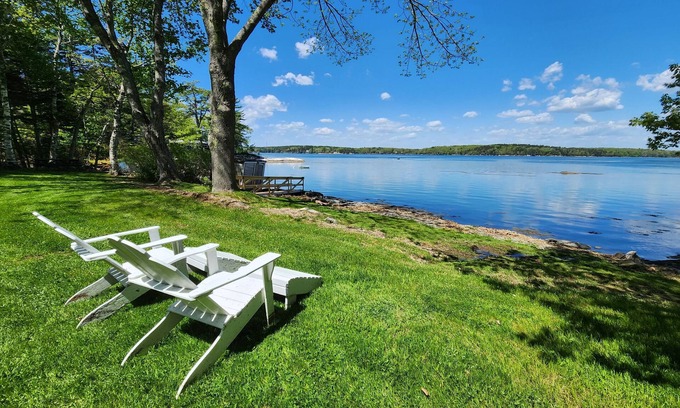 Waldoboro Maison | Belle Cape Waterfront avec de superbes vues, couchers de soleil