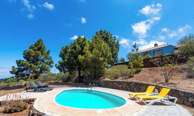 Puntagorda Cottage | LP1183 Maison de vacances avec piscine à Puntagorda