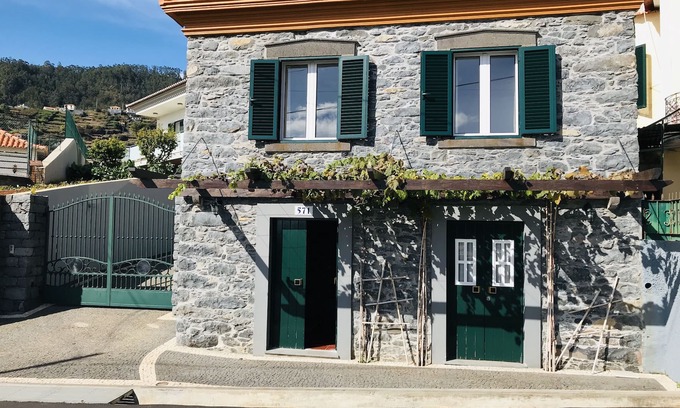 Campanario Maison | Casa Lugar da Ribeira, climatisation et terrasse avec vue sur la mer