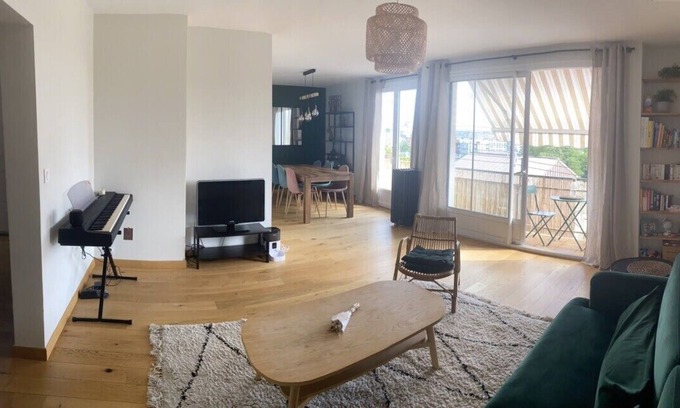 Tortiere Appartement | Luminous 85m² with garden